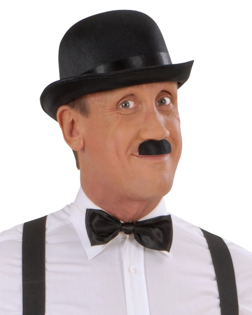 Nessiworld Charlie Chaplin Stil Yetişkin Şapkası – Siyah Melon Pa Nessiworld Charlie Chaplin Stil Yetişkin Şapkası – Siyah Melon Pa
