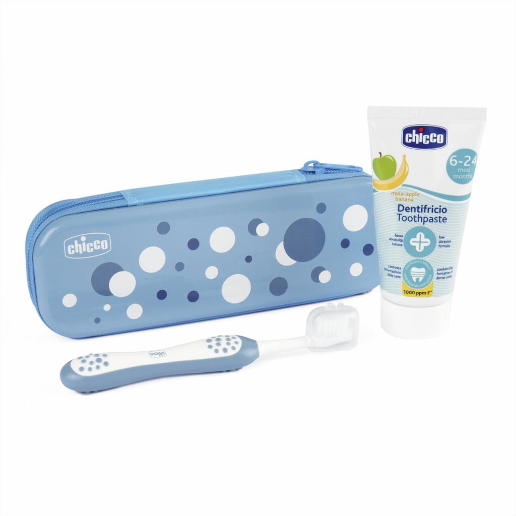Nessiworld Chicco Diş Fırçası Seti 6+ Ay Blue Nessiworld Chicco Diş Fırçası Seti 6+ Ay Blue