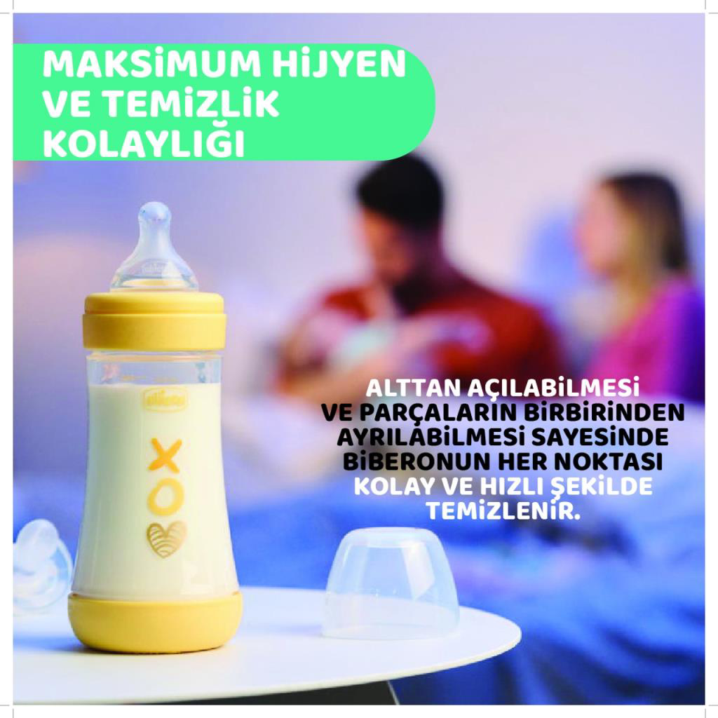 Nessiworld Chicco Perfect 5 Antikolik Biberon PP 240 ml Girl Nessiworld Chicco Perfect 5 Antikolik Biberon PP 240 ml Girl