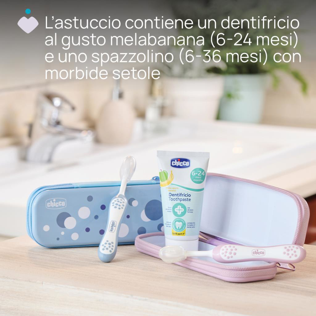 Nessiworld Chicco Diş Fırçası Seti 6+ Ay Lila Nessiworld Chicco Diş Fırçası Seti 6+ Ay Lila