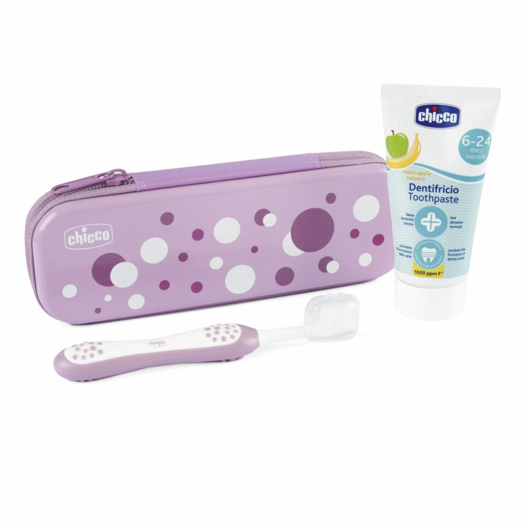 Nessiworld Chicco Diş Fırçası Seti 6+ Ay Lila Nessiworld Chicco Diş Fırçası Seti 6+ Ay Lila
