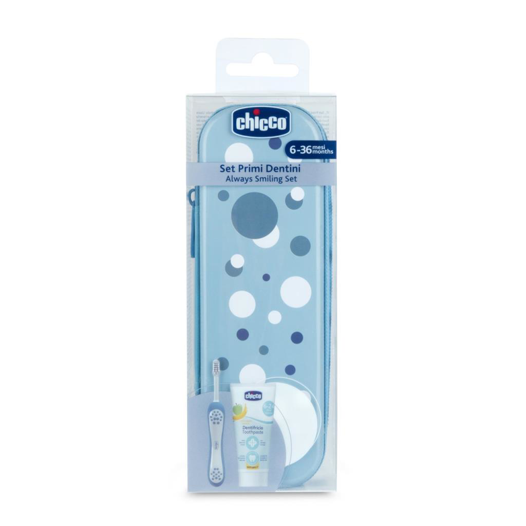 Nessiworld Chicco Diş Fırçası Seti 6+ Ay Blue Nessiworld Chicco Diş Fırçası Seti 6+ Ay Blue