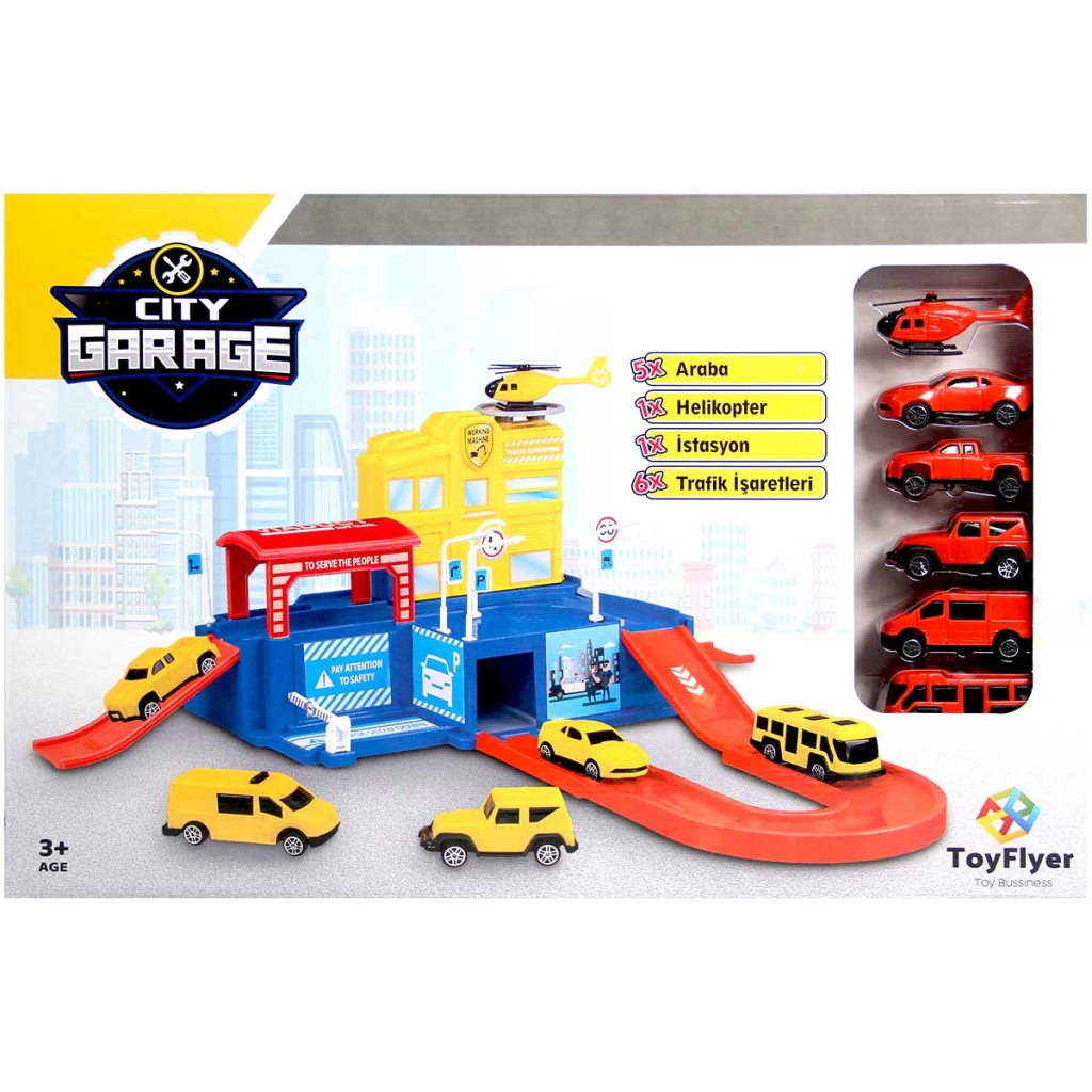 Nessiworld  City Garage Otopark Oyun Seti Fiyatı, Yorumları ve Özellikleri