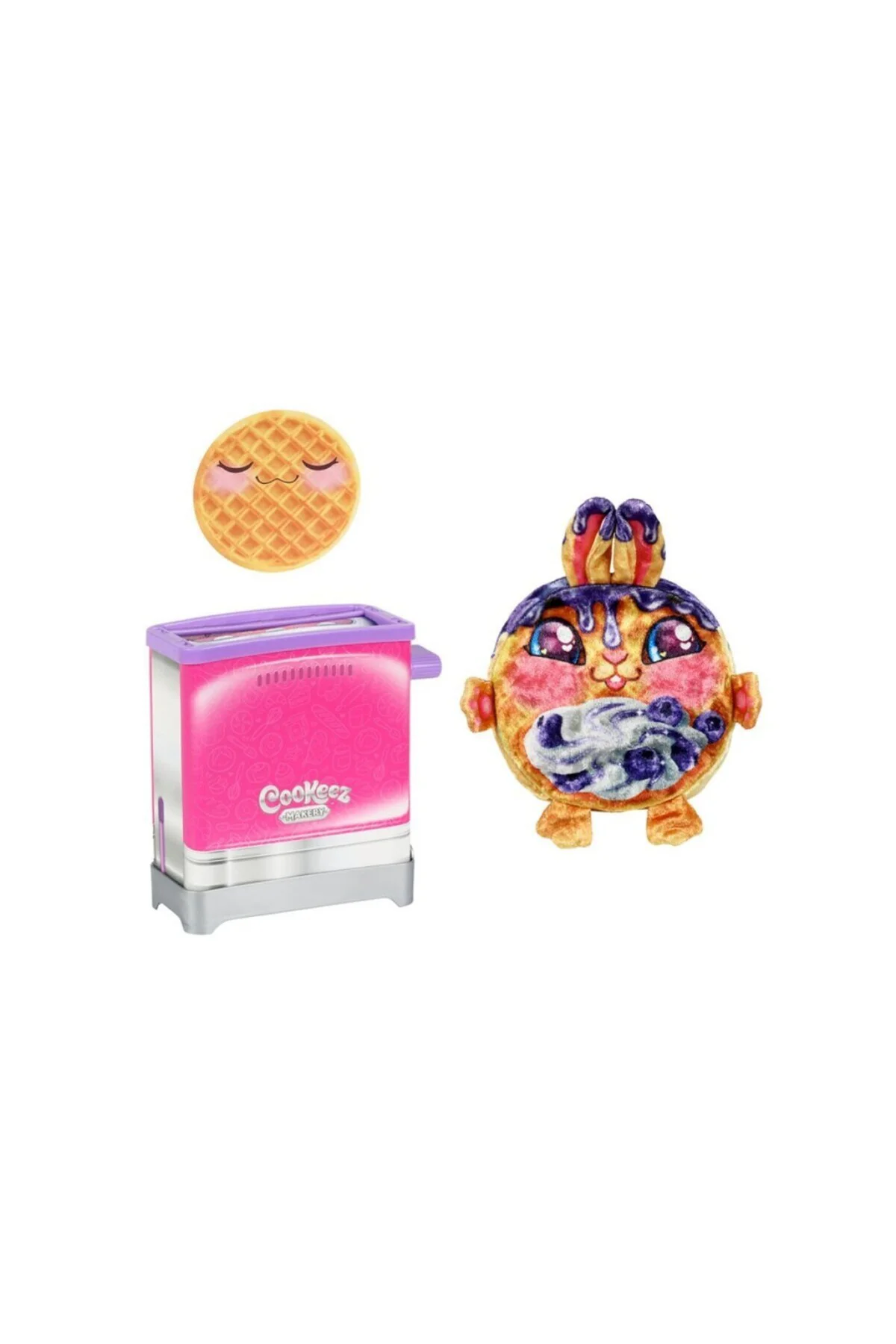 Nessiworld CKE01000 Cookeez Makery Tost Makinesi Kokulu Sürpriz Waffle Pelüş