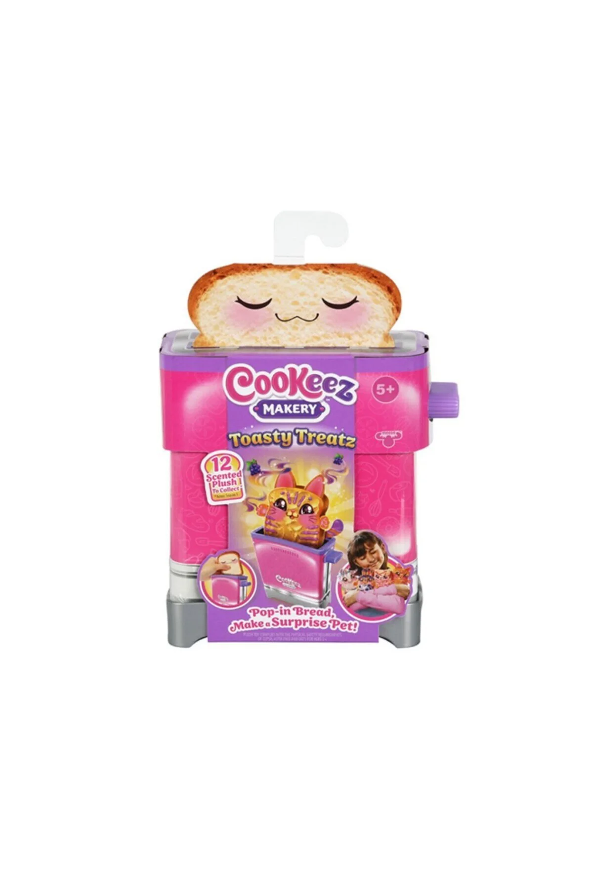 Nessiworld CKE01000 Cookeez Makery Tost Makinesi Kokulu Sürpriz Waffle Pelüş