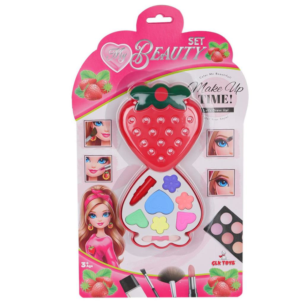 Nessiworld CLK-423 Tekli Çilek Makyaj Seti -Çalkan Plastik Nessiworld CLK-423 Tekli Çilek Makyaj Seti -Çalkan Plastik