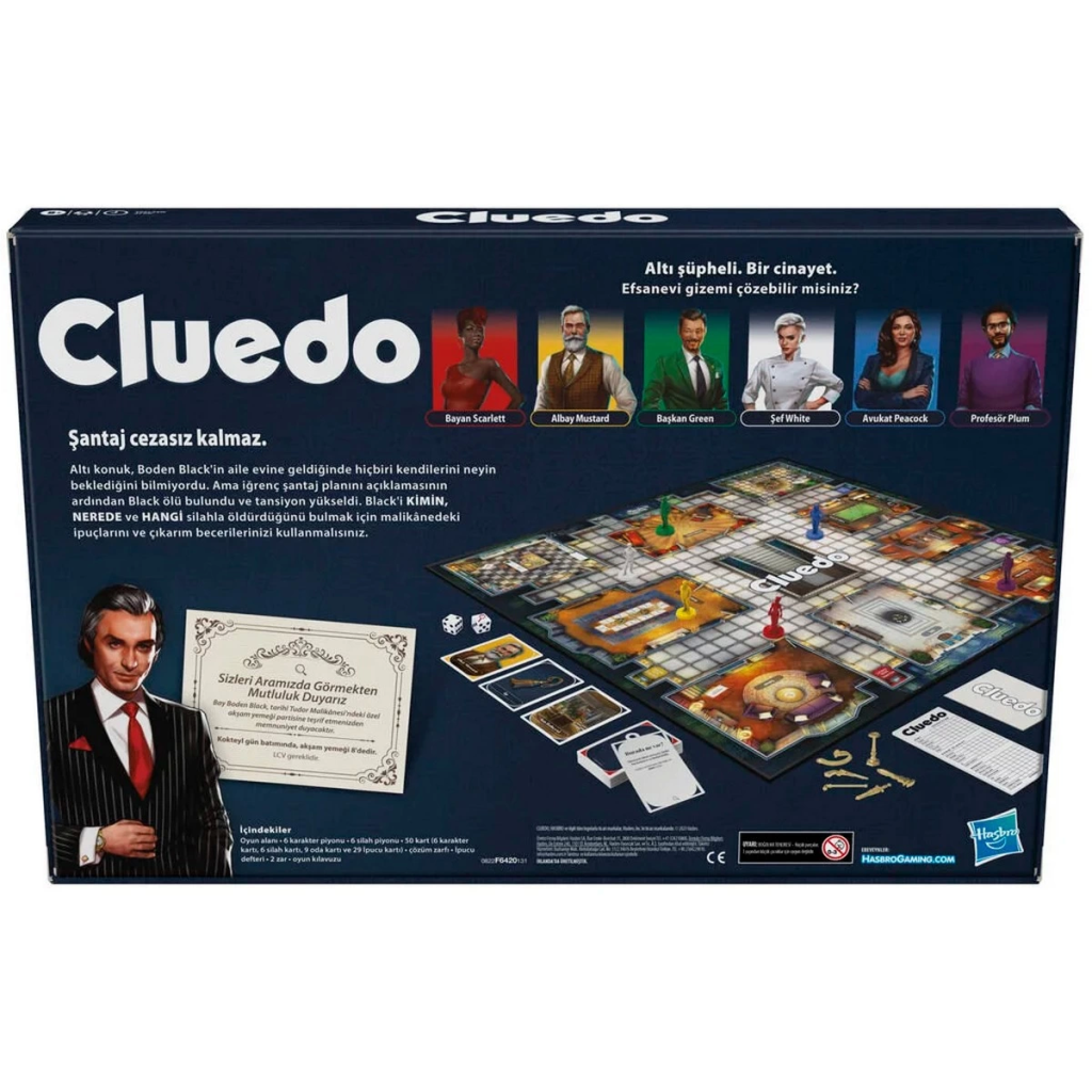 Nessiworld Cluedo Kutu Oyunu Nessiworld Cluedo Kutu Oyunu