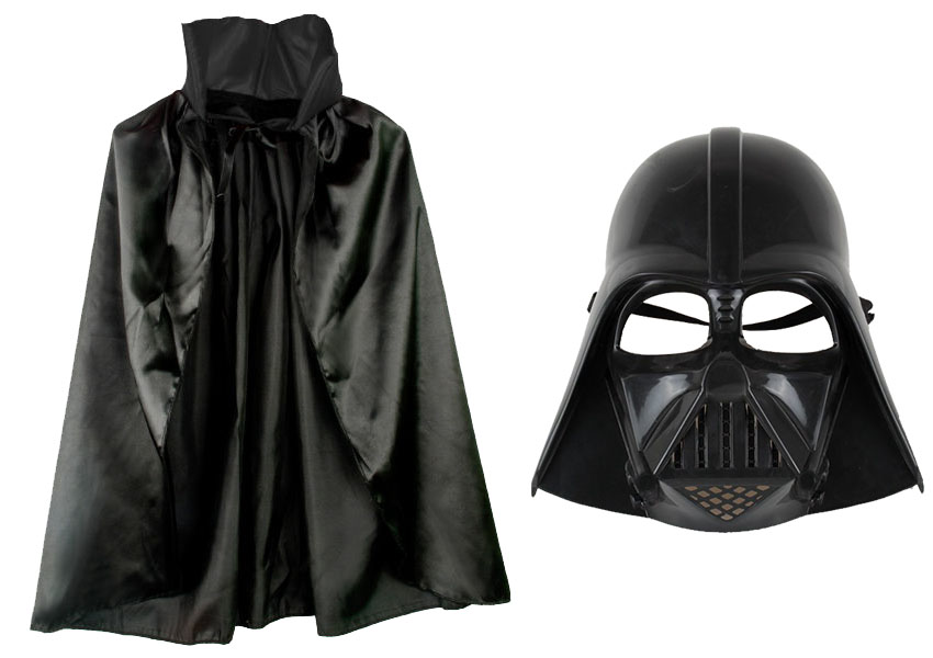 Nessiworld Çocuk Boy Yıldız Savaşları Star Wars Darth Vadet Maske