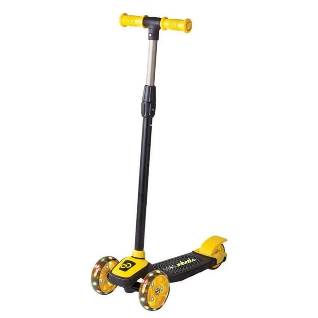 Nessiworld Cool Wheels Twist Led Işıklı 3 Tekerlekli Scooter Sarı
