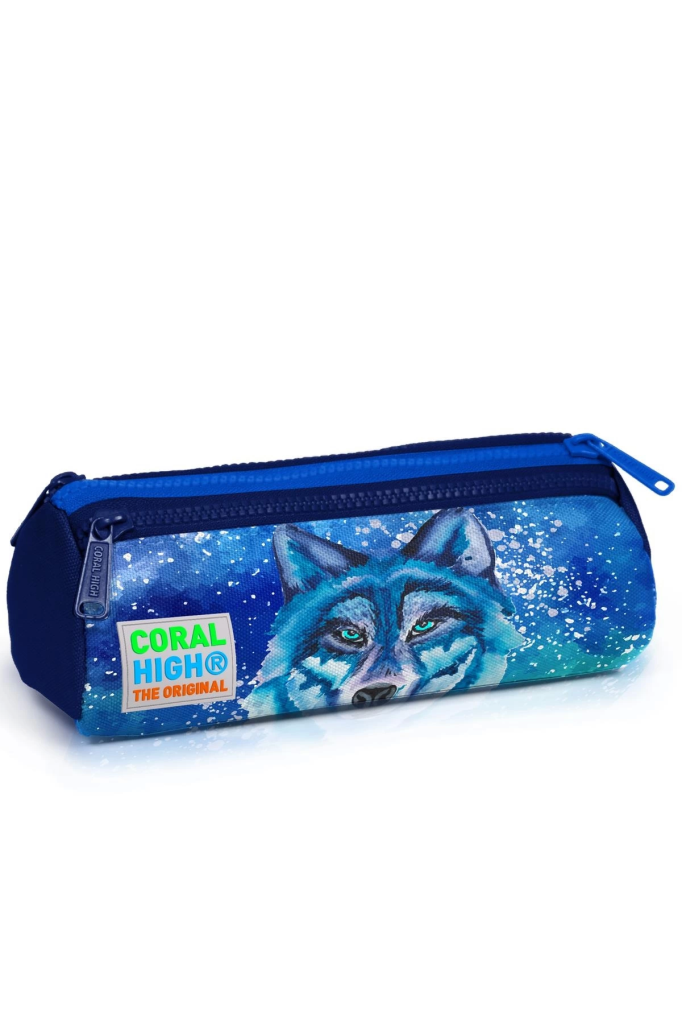 Nessiworld Coral High Kids Lacivert Mavi Kurt Desenli Üç Bölmeli Nessiworld Coral High Kids Lacivert Mavi Kurt Desenli Üç Bölmeli