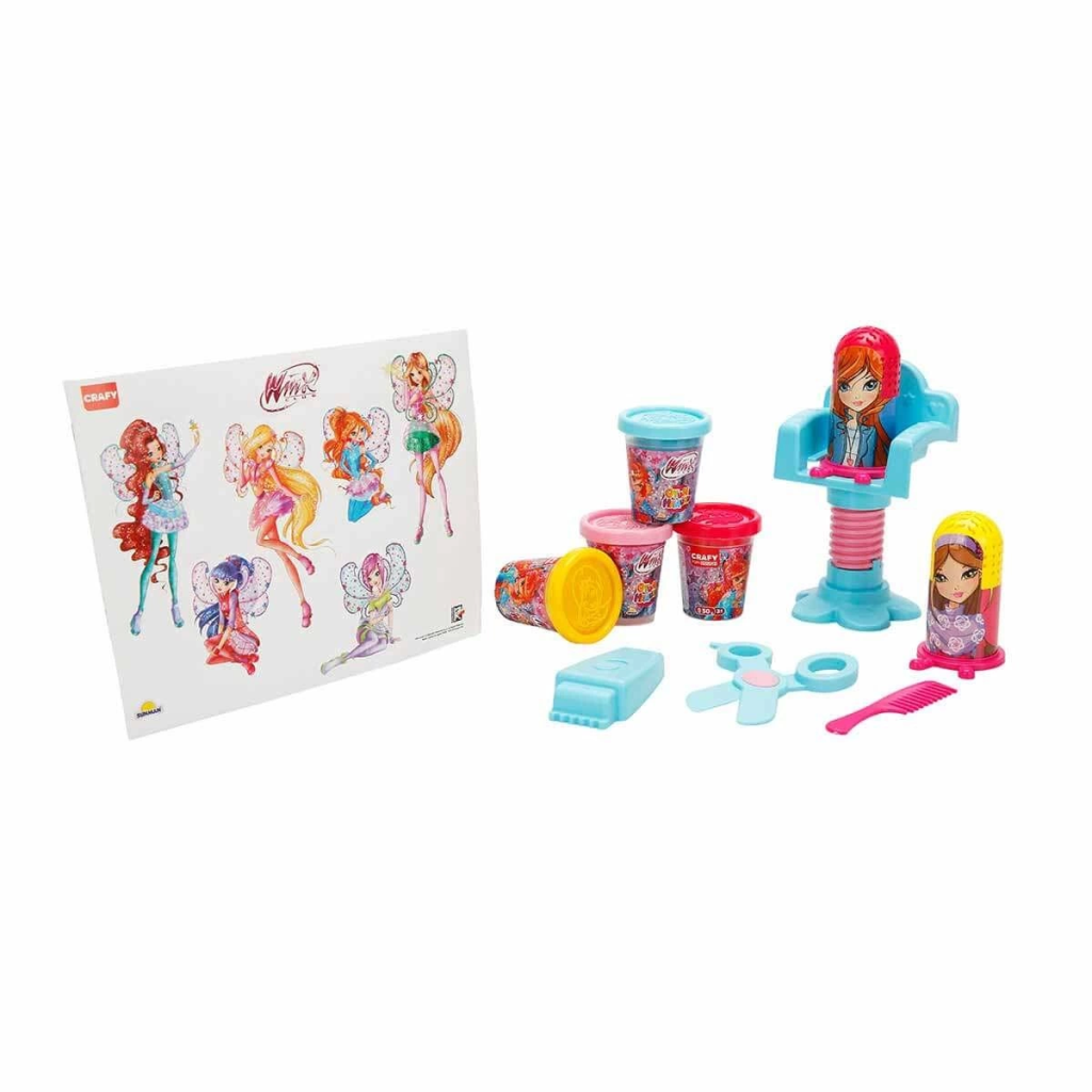 Nessiworld Crafy Winx Sihirli Salon Oyun Hamur Seti 15 Parça Nessiworld Crafy Winx Sihirli Salon Oyun Hamur Seti 15 Parça