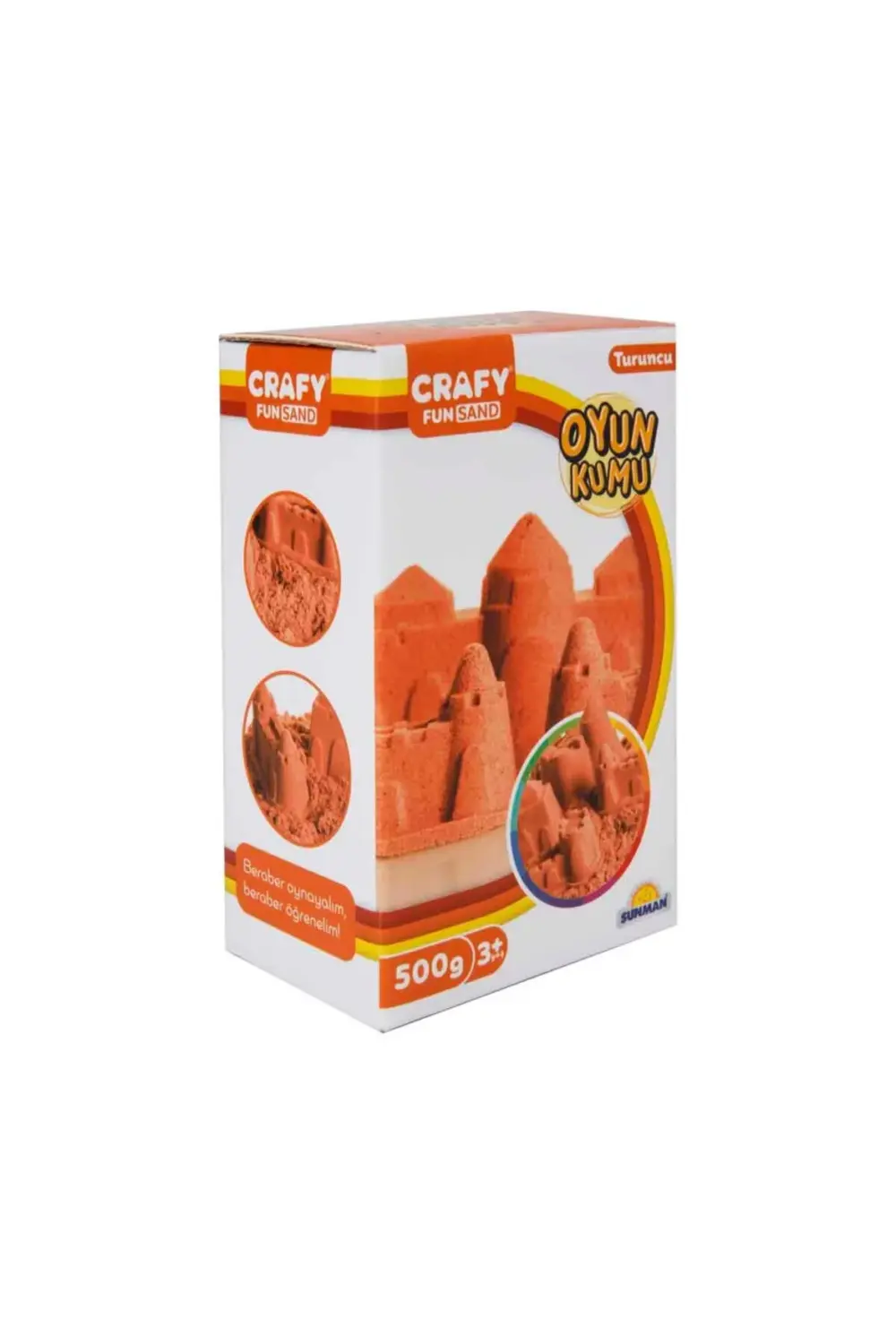 Nessiworld Crafy Turuncu Kinetik Kum 500 G