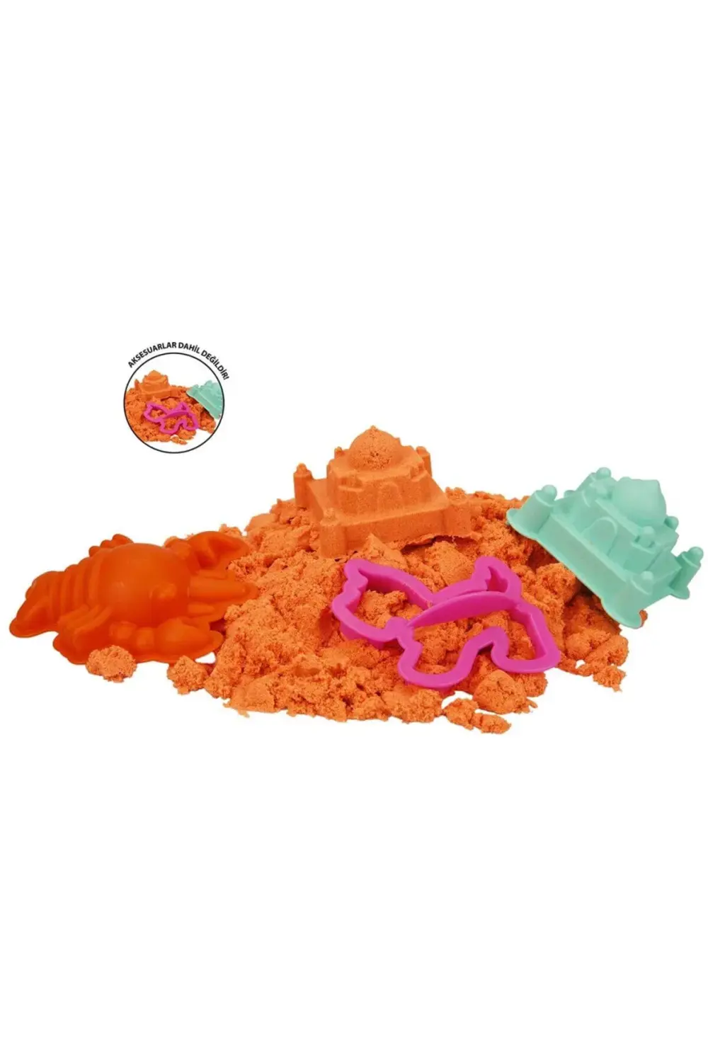 Nessiworld Crafy Turuncu Kinetik Kum 500 G