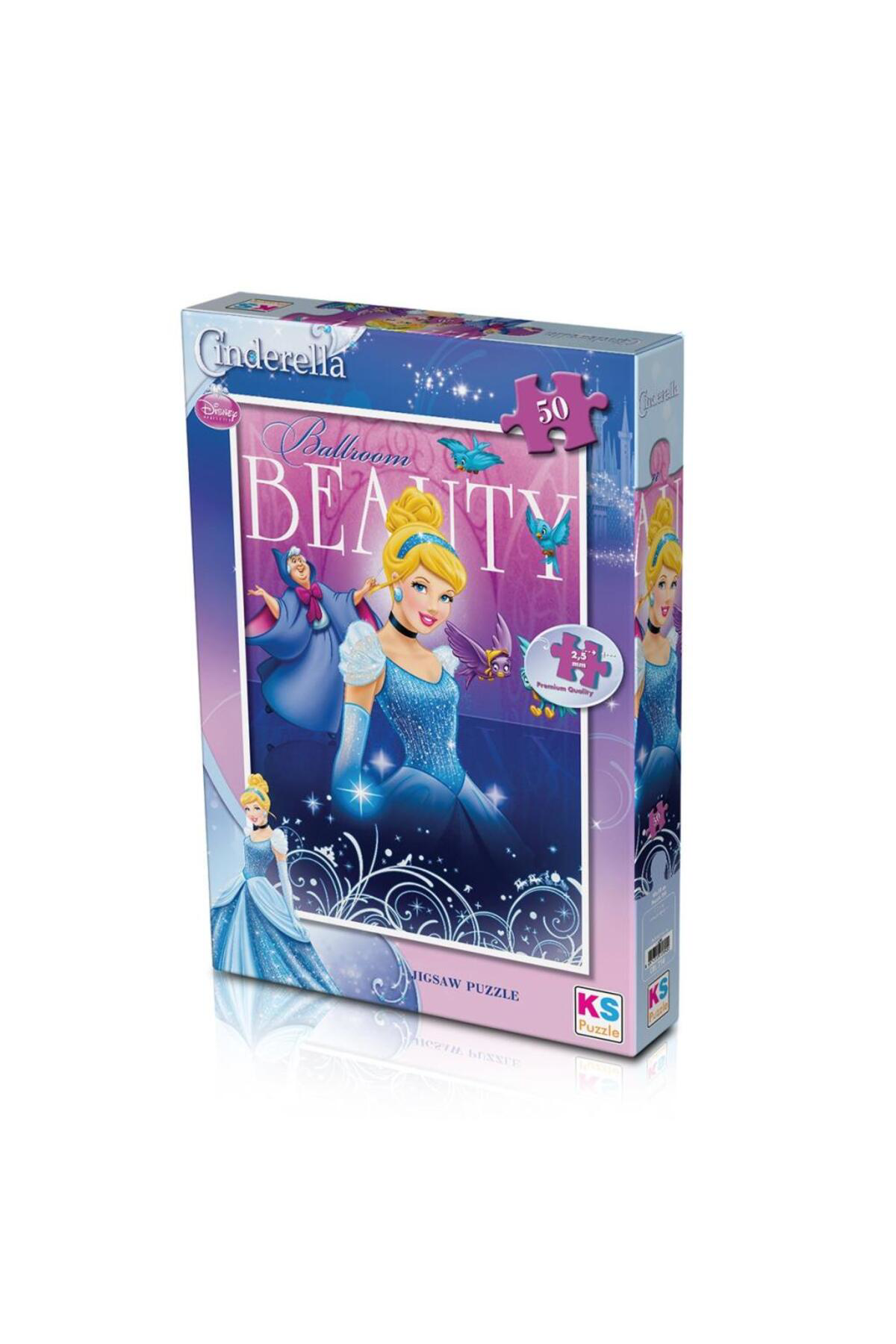 Nessiworld  Crl709 Ks, Cinderella 50 Parça Çocuk Puzzle