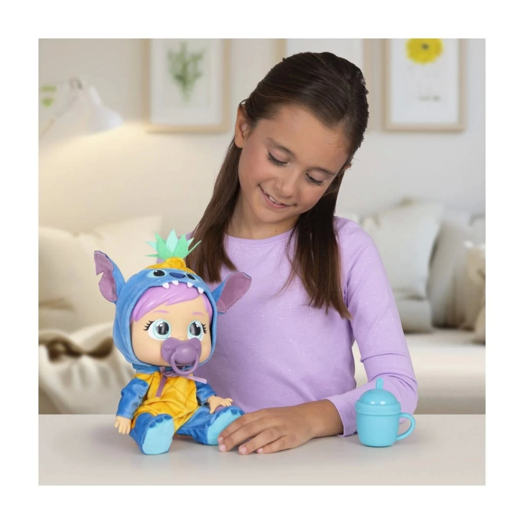 Nessiworld Cry Babies Love and Care Stitch Kostümlü Bebek Nessiworld Cry Babies Love and Care Stitch Kostümlü Bebek