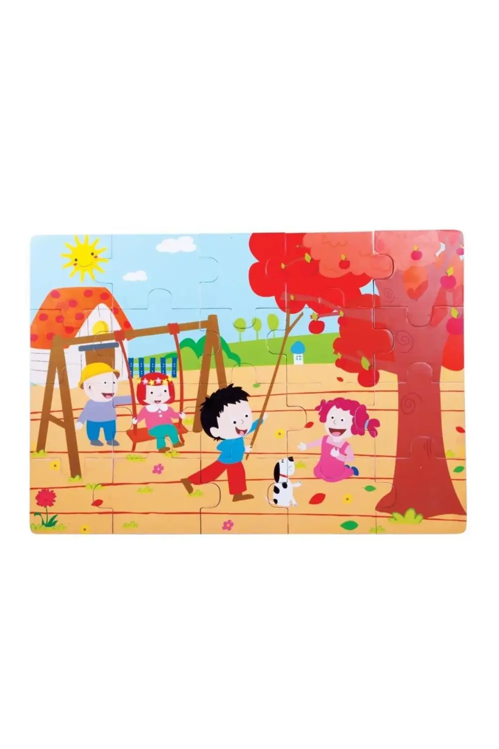 Nessiworld CS-1277 SONBAHAR AHŞAP YER PUZZLE