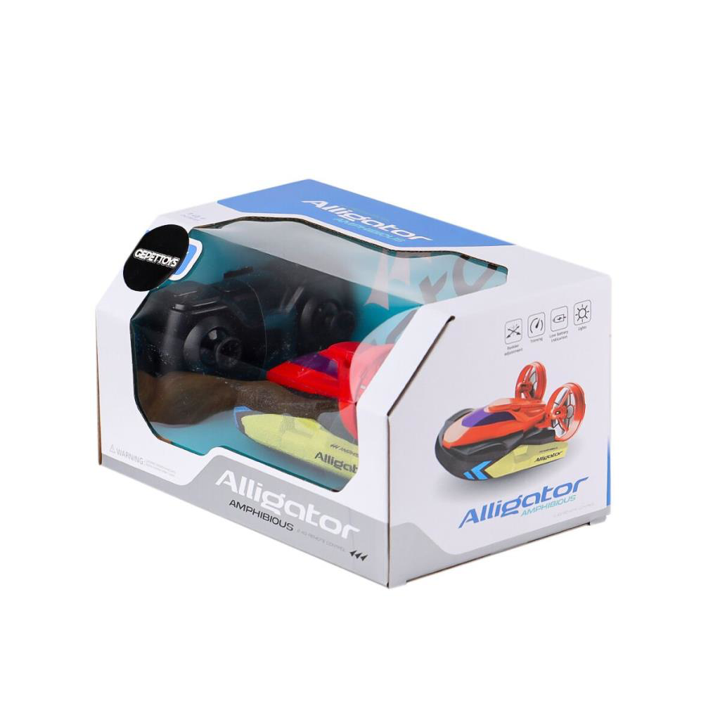 Nessiworld D4-S10 Kumandalı Suda ve Karada Giden Bot Alligator Nessiworld D4-S10 Kumandalı Suda ve Karada Giden Bot Alligator