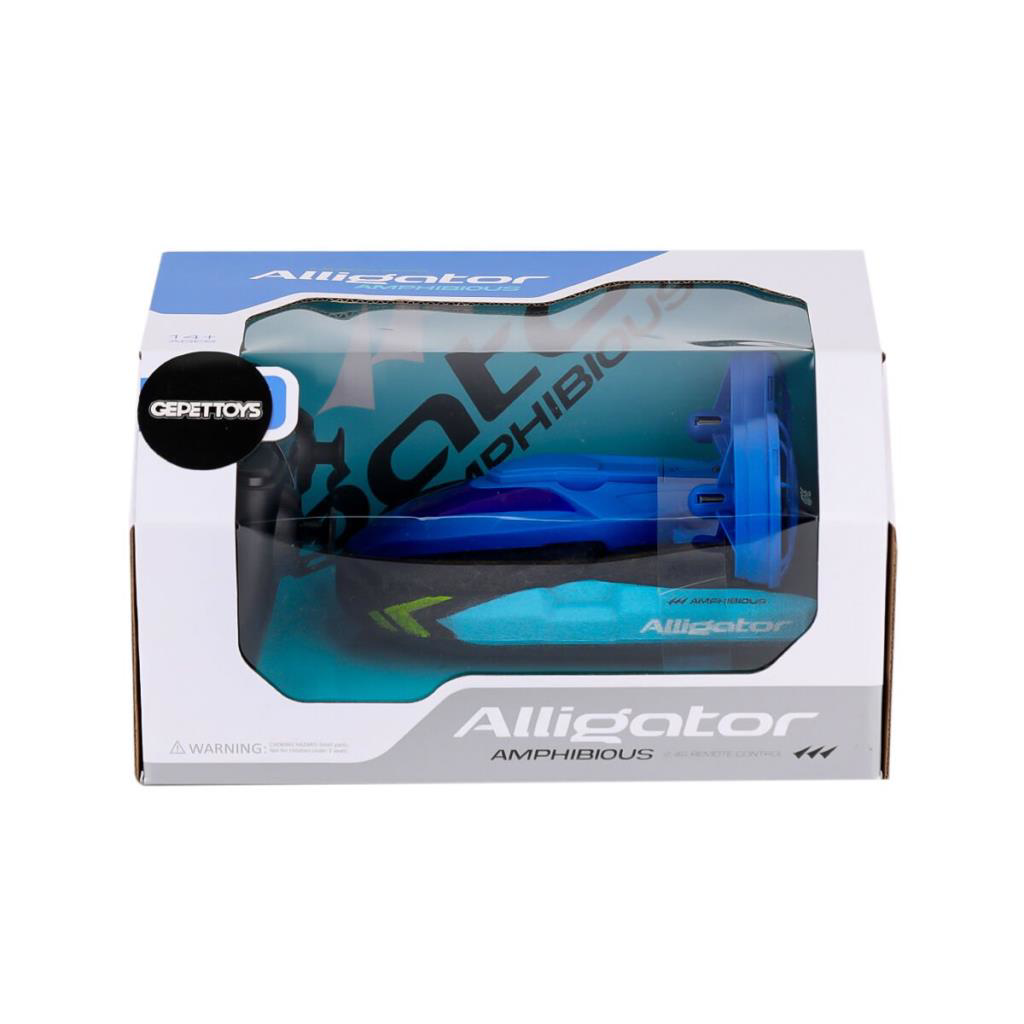 Nessiworld D4-S10 Kumandalı Suda ve Karada Giden Bot Alligator Nessiworld D4-S10 Kumandalı Suda ve Karada Giden Bot Alligator