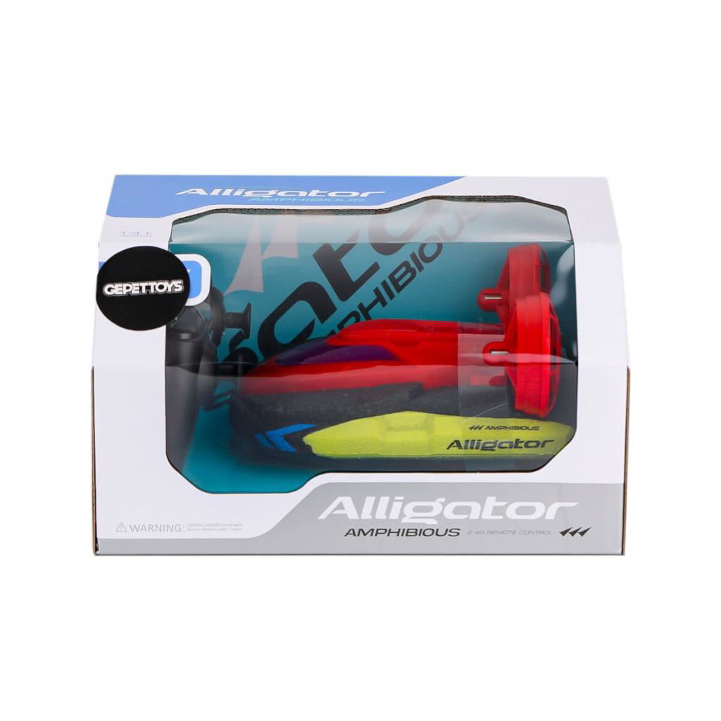 Nessiworld D4-S10 Kumandalı Suda ve Karada Giden Bot Alligator Nessiworld D4-S10 Kumandalı Suda ve Karada Giden Bot Alligator