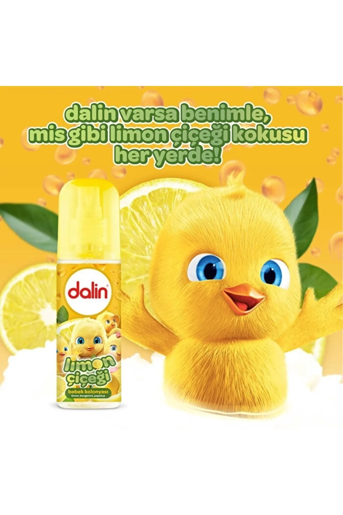 Nessiworld Dalin Sprey Bebek Kolonyası Limon Çiçeği 150 ml