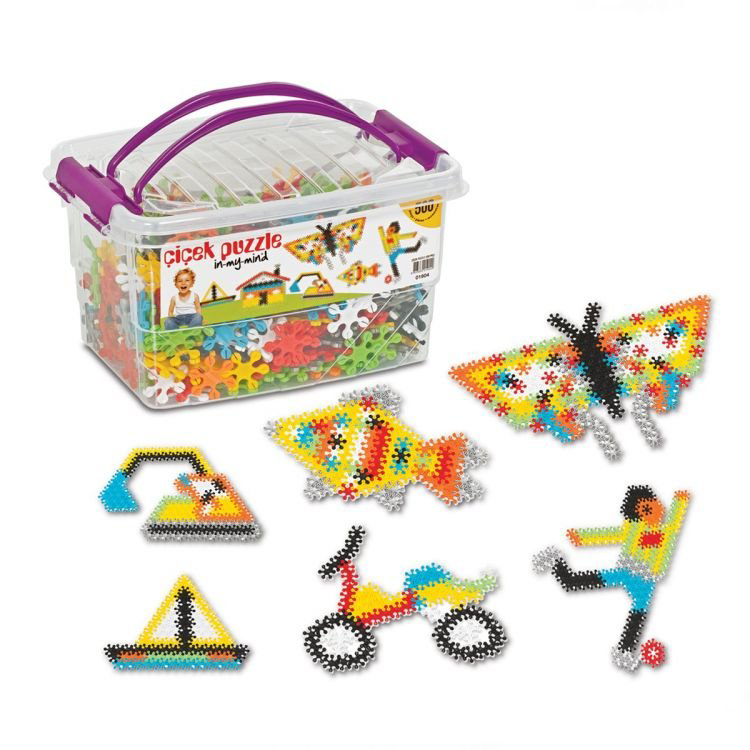 Nessiworld Dede Çiçek Puzzle Box Eğitici Şekiller 500 Parça Nessiworld Dede Çiçek Puzzle Box Eğitici Şekiller 500 Parça