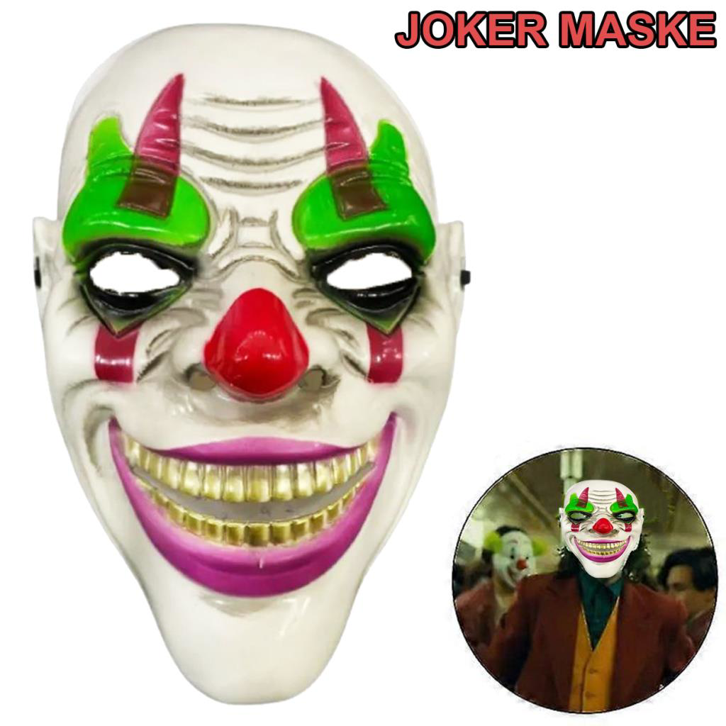 Nessiworld Delirten Gülüş Psikopat Palyaço Temalı Joker Maskesi Nessiworld Delirten Gülüş Psikopat Palyaço Temalı Joker Maskesi