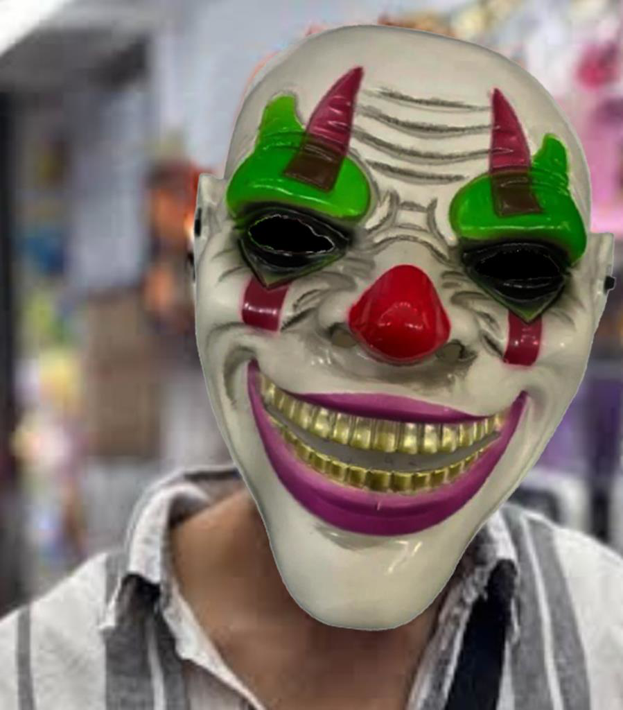 Nessiworld Delirten Gülüş Psikopat Palyaço Temalı Joker Maskesi Nessiworld Delirten Gülüş Psikopat Palyaço Temalı Joker Maskesi