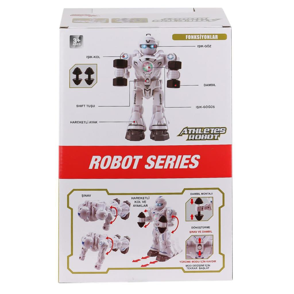Nessiworld DF-6026 Işıklı ve Müzikli Hareketli Atletik Sporcu Rob