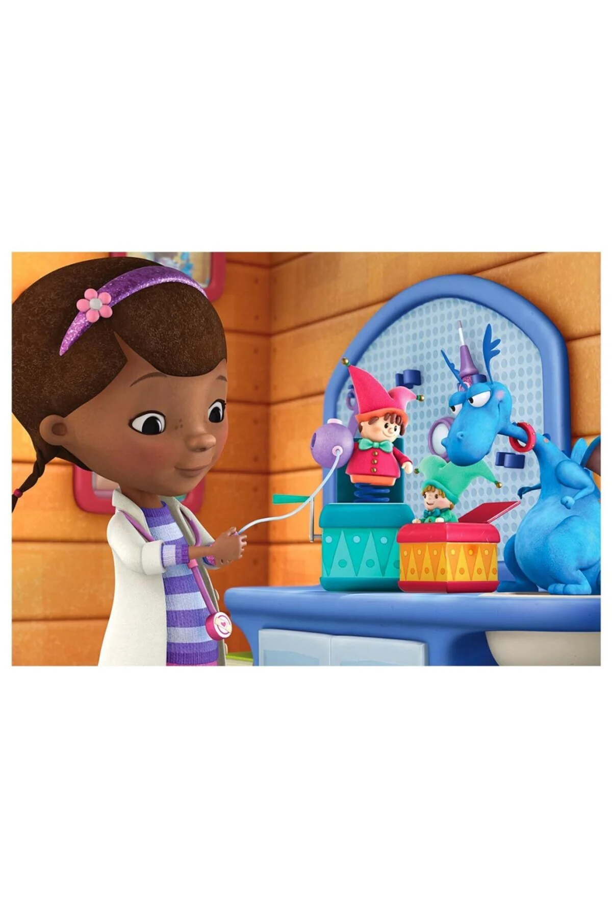 NessiWorld Doc McStuffins 100 Parça Puzzle