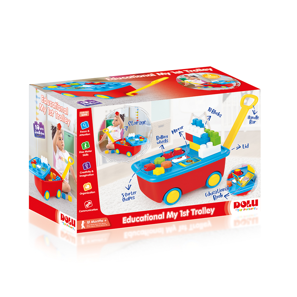 Nessiworld Dolu Eğitici İlk Çek Çek Aracım Nessiworld Dolu Eğitici İlk Çek Çek Aracım