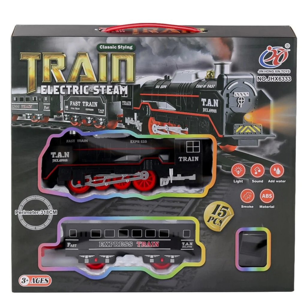 Nessiworld Dumanlı Sesli Işıklı Tren 15 Parça Nessiworld Dumanlı Sesli Işıklı Tren 15 Parça