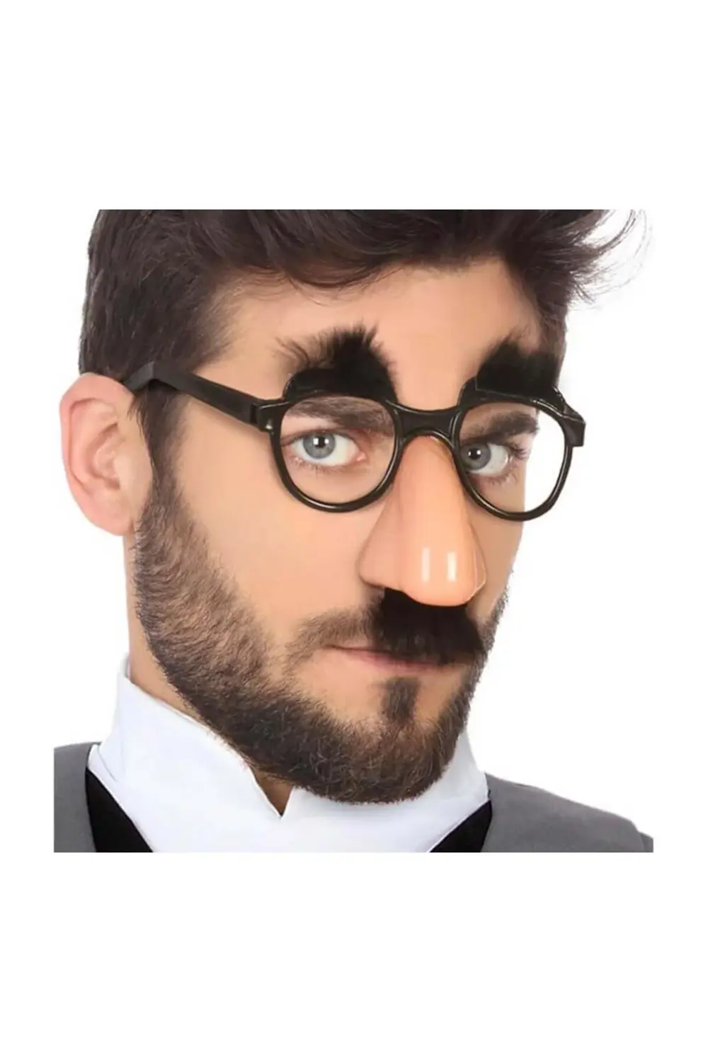 Nessiworld Eğlenceli Kılık Değiştirme Kaş Bıyık Mizah Gözlüğü 9x1