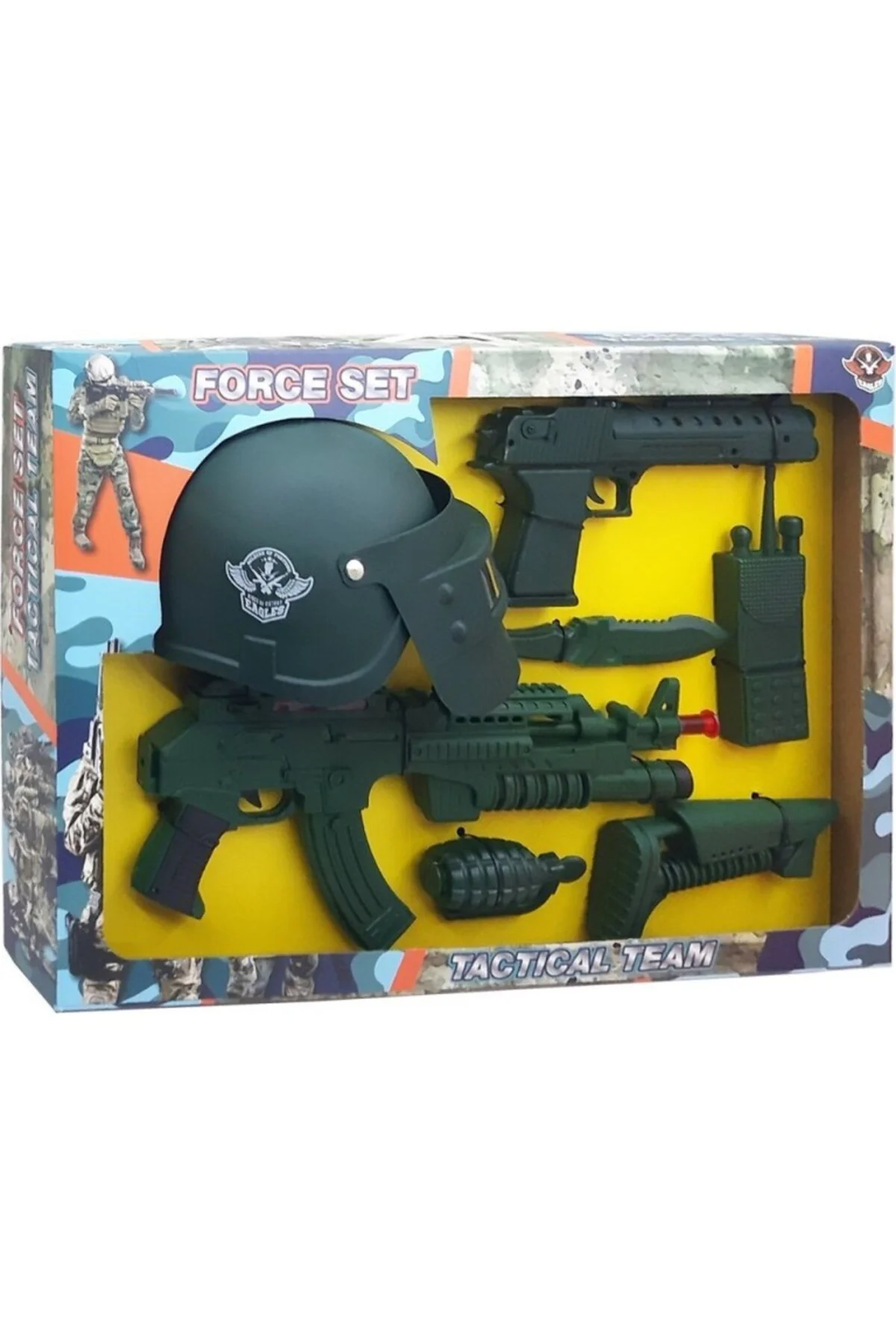 Nessiworld Erdem Dev Saldırı Seti Asker ER-118/ Bay Her Telden