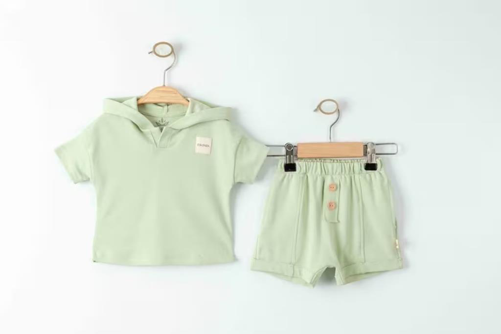 Nessiworld Eslenza Baby 2'Li Takım 0022 Yeşil Nessiworld Eslenza Baby 2'Li Takım 0022 Yeşil