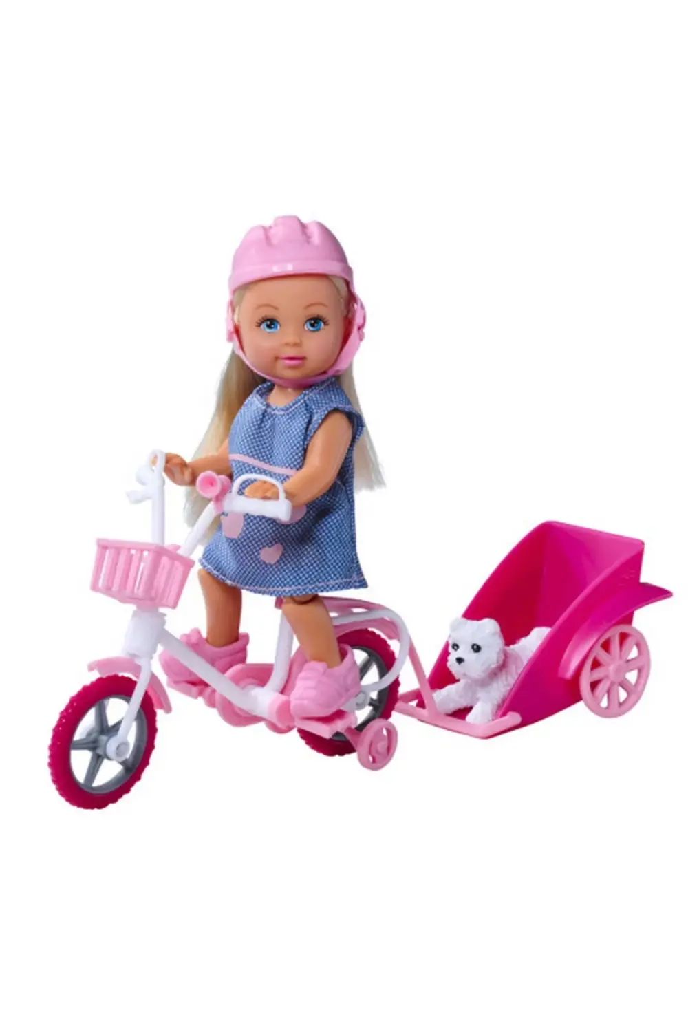 Nessiworld Evi ve Römorklu Bisikleti ve Köpeği 12 cm SMB-10573078