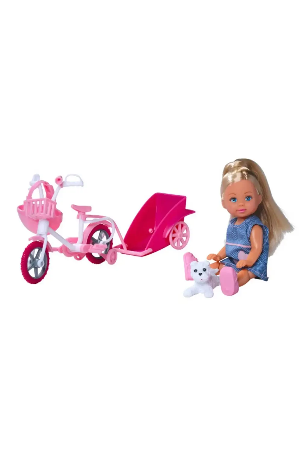 Nessiworld Evi ve Römorklu Bisikleti ve Köpeği 12 cm SMB-10573078