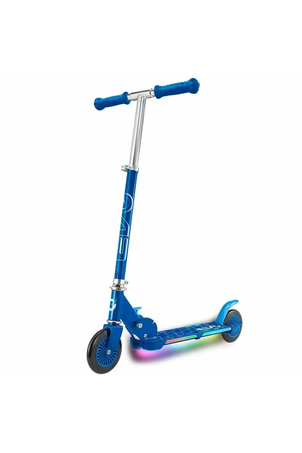 Nessiworld Evo 2 Tekerlekli Flash Işıklı Mavi Scooter