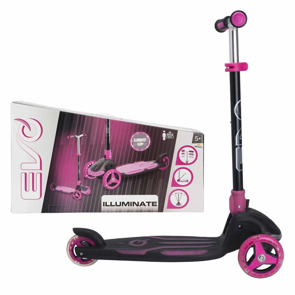 Nessiworld EVO SCOOTER 3TKR İLLUMINATE IŞIKLI MX 50 Nessiworld EVO SCOOTER 3TKR İLLUMINATE IŞIKLI MX 50