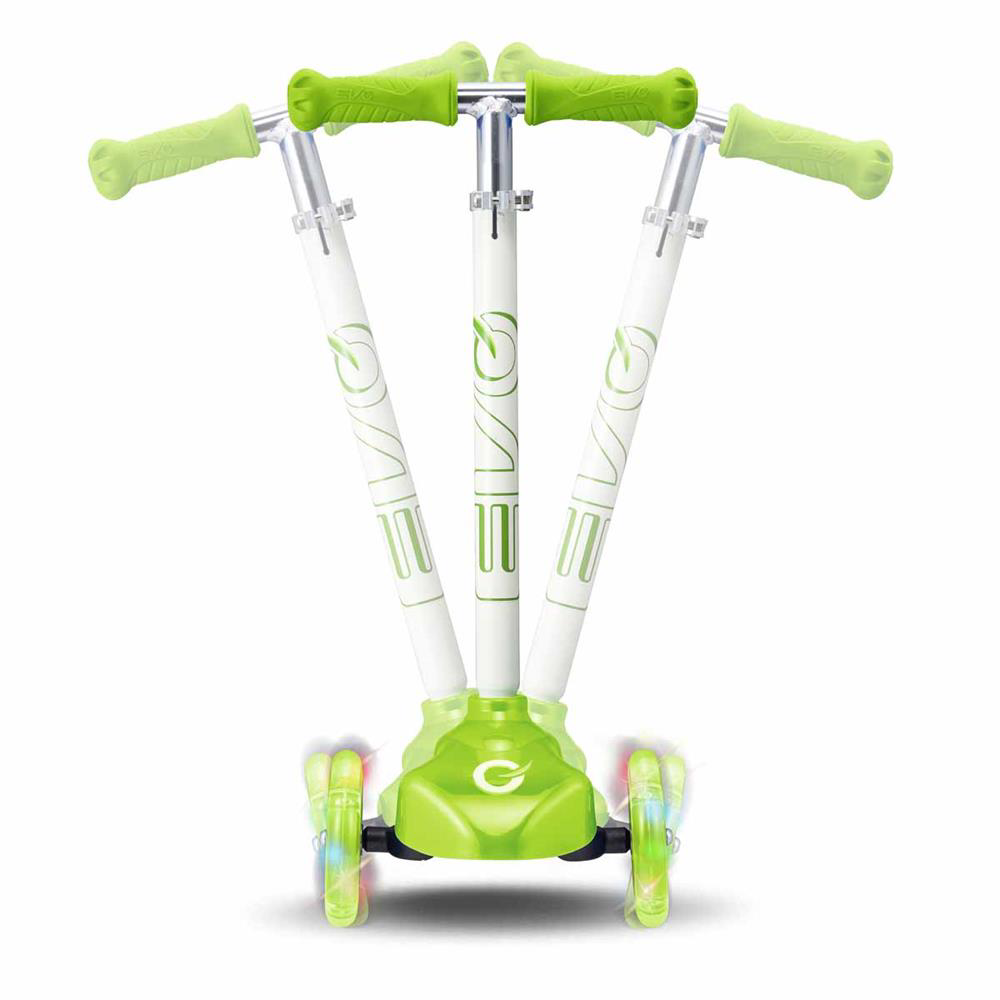 Nessiworld EVO SCOOTER 3TKR IŞIKLI MAX 50KG YEŞİL Nessiworld EVO SCOOTER 3TKR IŞIKLI MAX 50KG YEŞİL