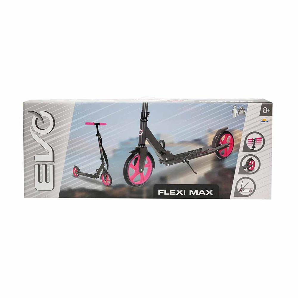 Nessiworld Evo 2 Tekerlekli Flexi Max Pembe Scooter Nessiworld Evo 2 Tekerlekli Flexi Max Pembe Scooter