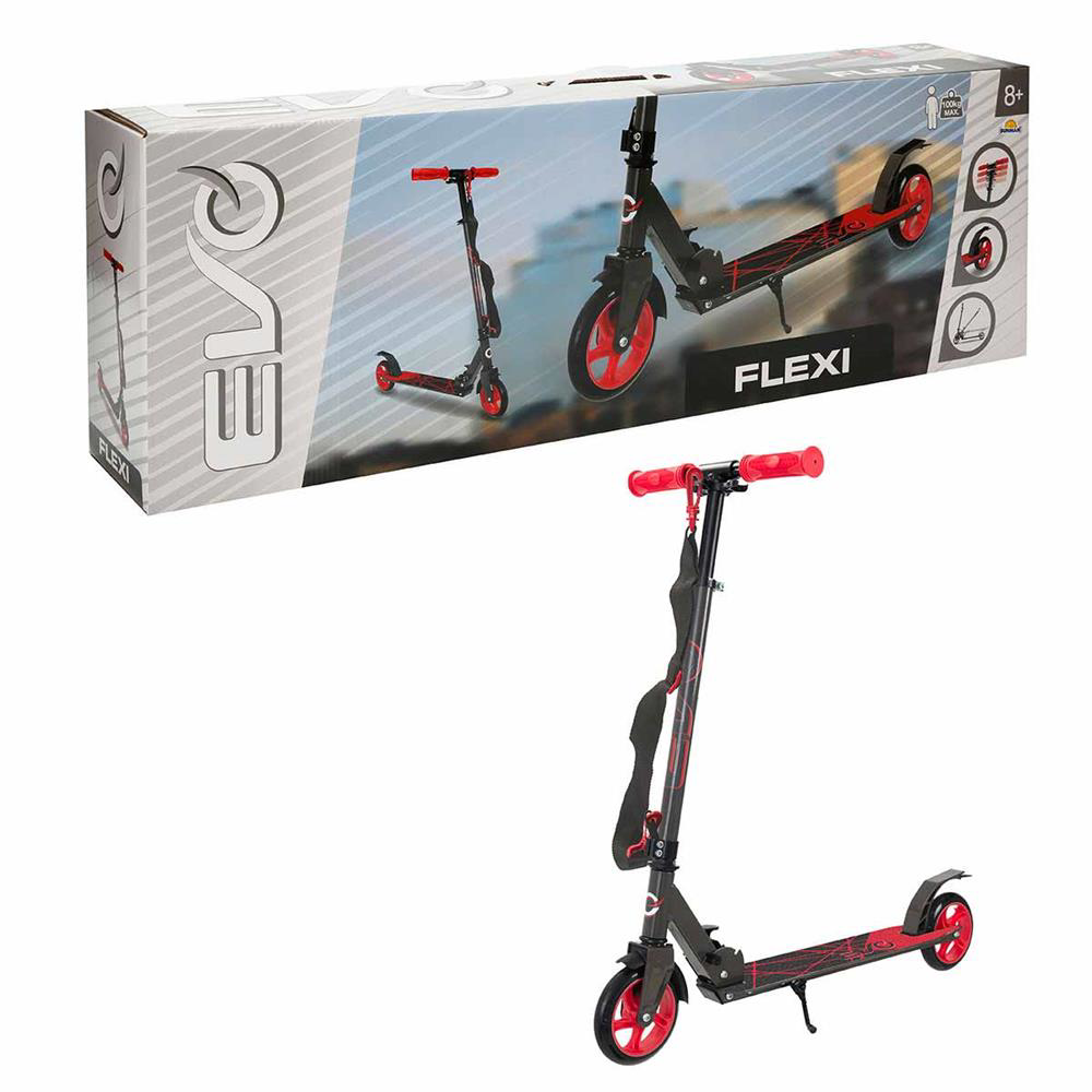 Nessiworld EVO SCOOTER 2TKR FLEXİ MAX100KG KIRMIZI Nessiworld EVO SCOOTER 2TKR FLEXİ MAX100KG KIRMIZI