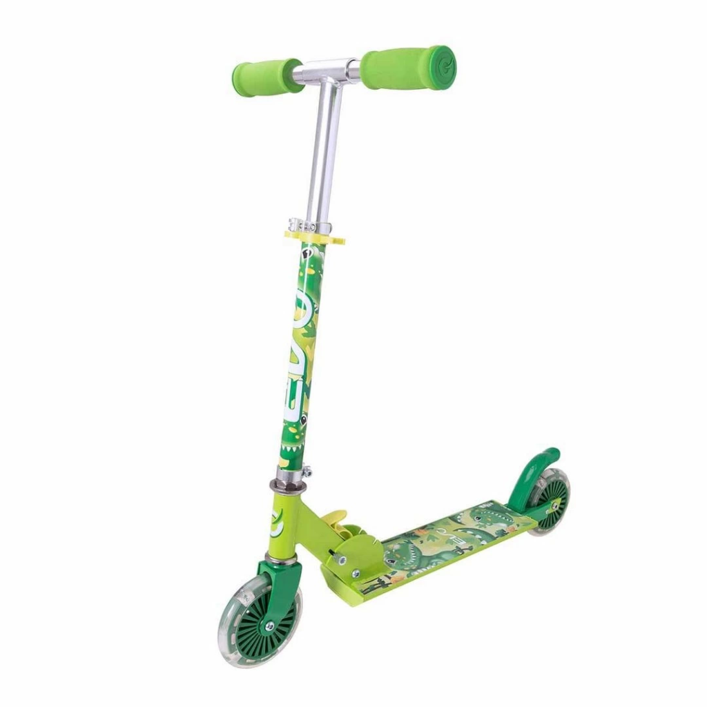 Nessiworld Evo 2 Tekerlekli Katlanabilir Dino Inline Işıklı Scoot
