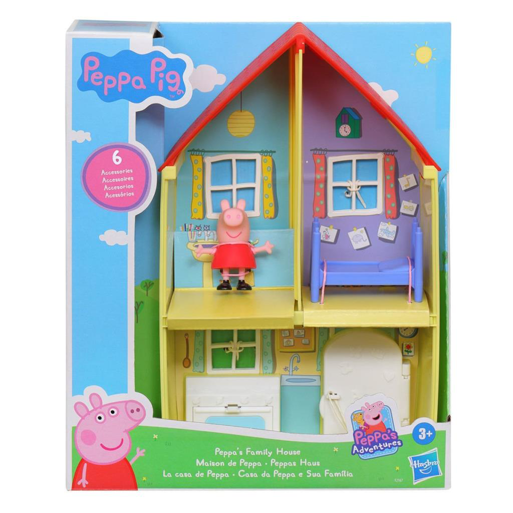 Nessiworld F2167 Peppa Pig Aile Evi Oyun Seti +3 yaş Nessiworld F2167 Peppa Pig Aile Evi Oyun Seti +3 yaş