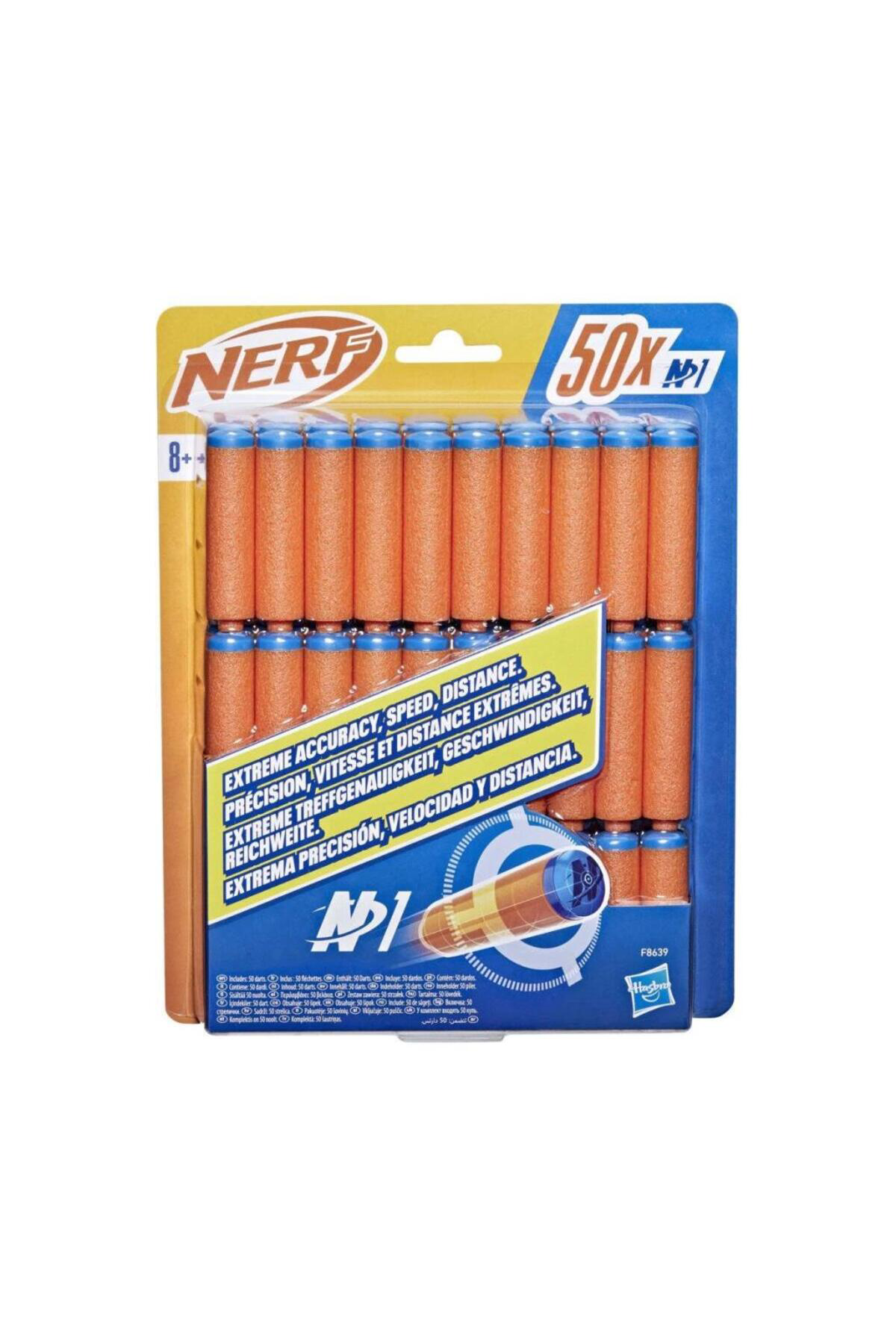 Nessiworld  F8639 Nerf N Serisi Dart 50Li Yedek Paket