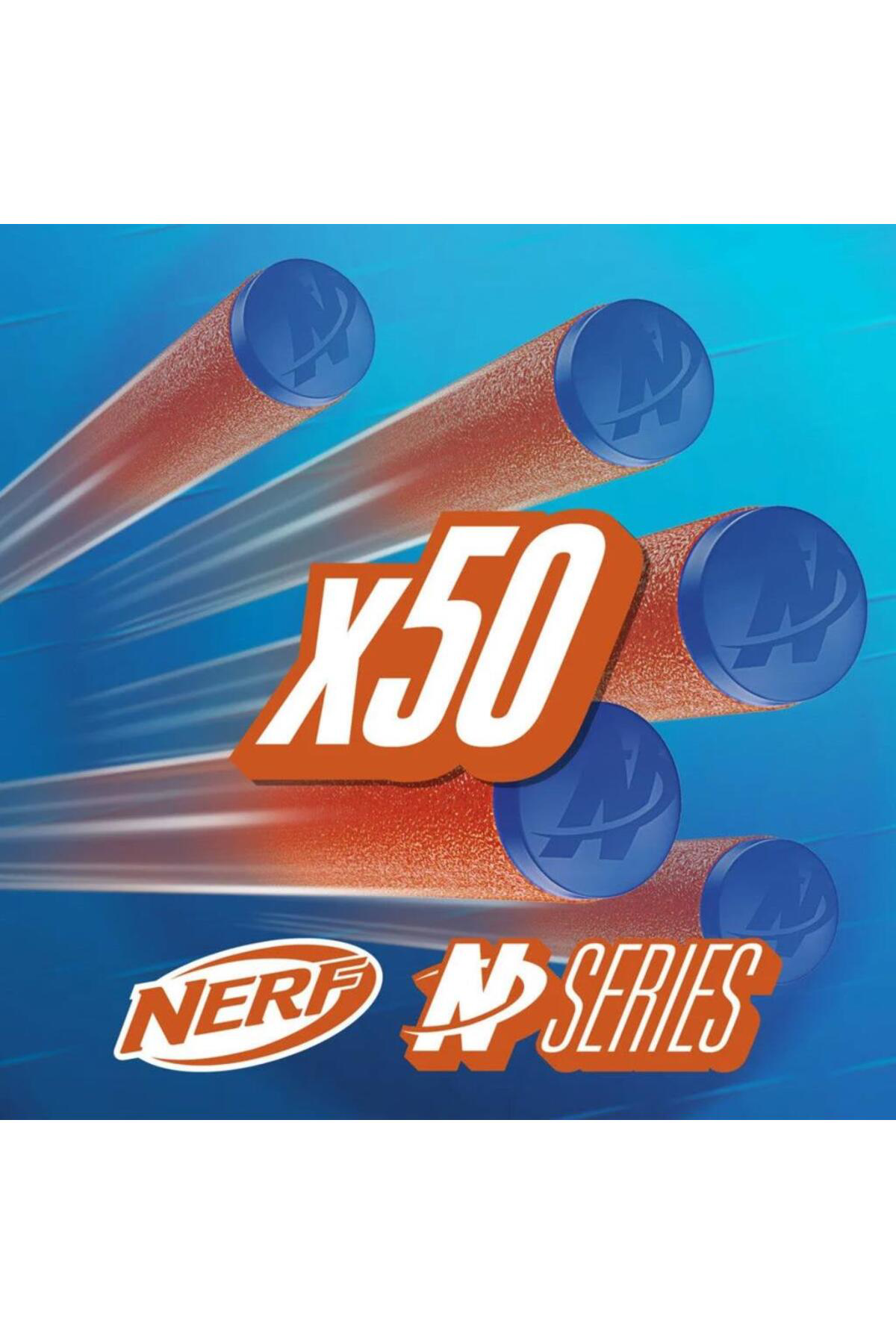 Nessiworld  F8639 Nerf N Serisi Dart 50Li Yedek Paket