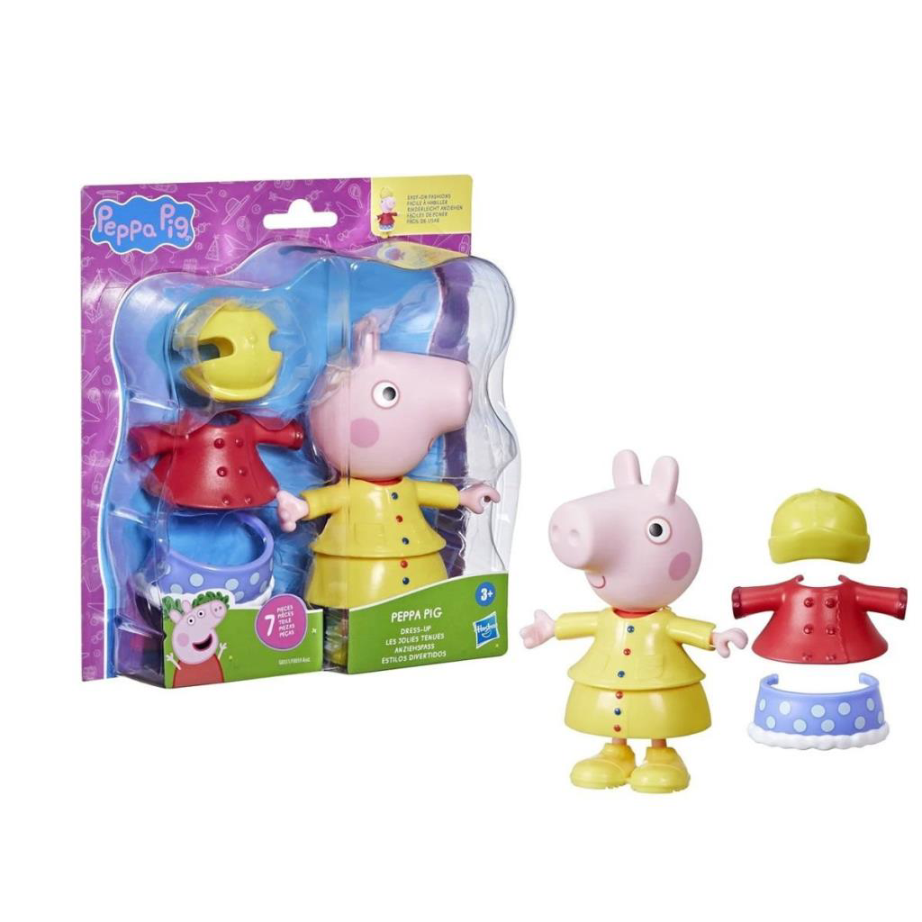 Nessiworld F8859 Peppa Pig ve Ailesi Kıyafetli Figür Seti +3 yaş