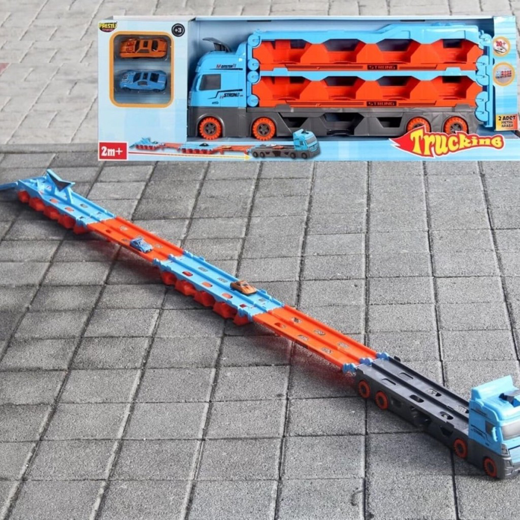 Nessiworld FAB-1604 Yarış  Pistli  Tır- Prestij Oyuncak
