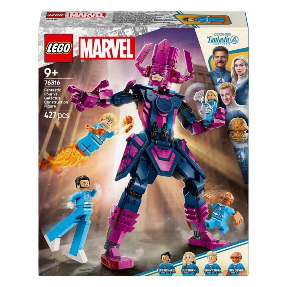 NessiWorld Fantastik Dörtlü, Galactus Yapım Figürüne Karşı 76316