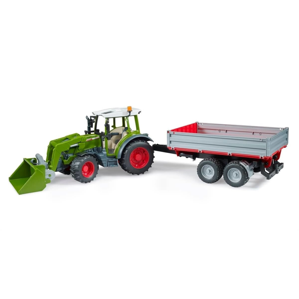 Nessiworld Fendt Vario 211 Kepçeli Traktör & Römork Nessiworld Fendt Vario 211 Kepçeli Traktör & Römork