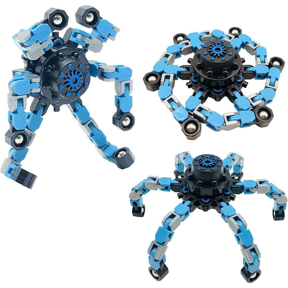 Nessiworld Fidget Spinners Dönüştürülebilir Zincir Robot Oyuncak Nessiworld Fidget Spinners Dönüştürülebilir Zincir Robot Oyuncak